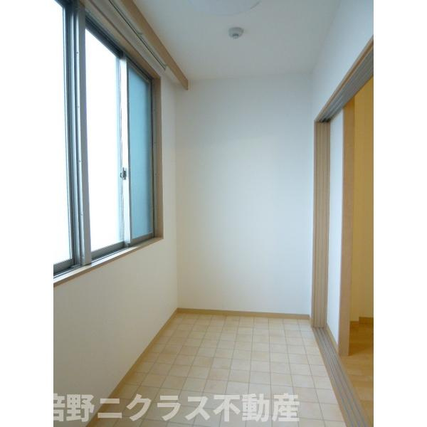 Ritz東住吉のバルコニー
