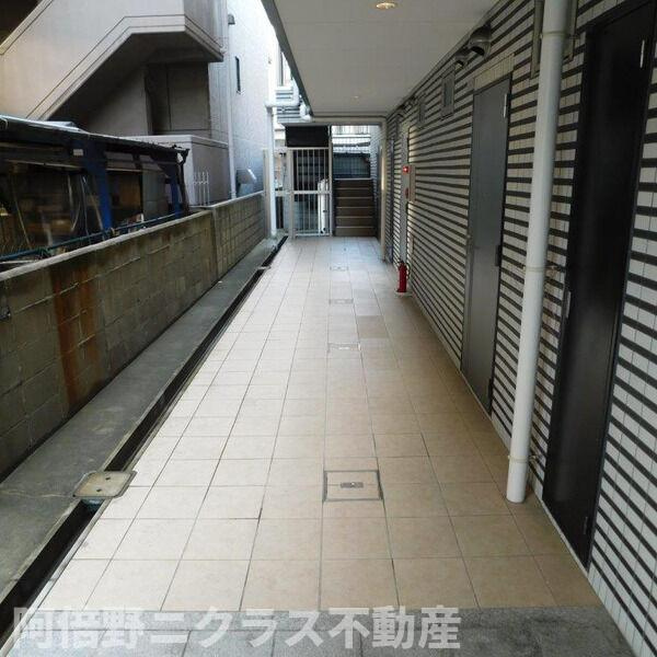 Ritz東住吉の玄関