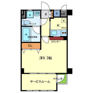 Ritz東住吉の間取り