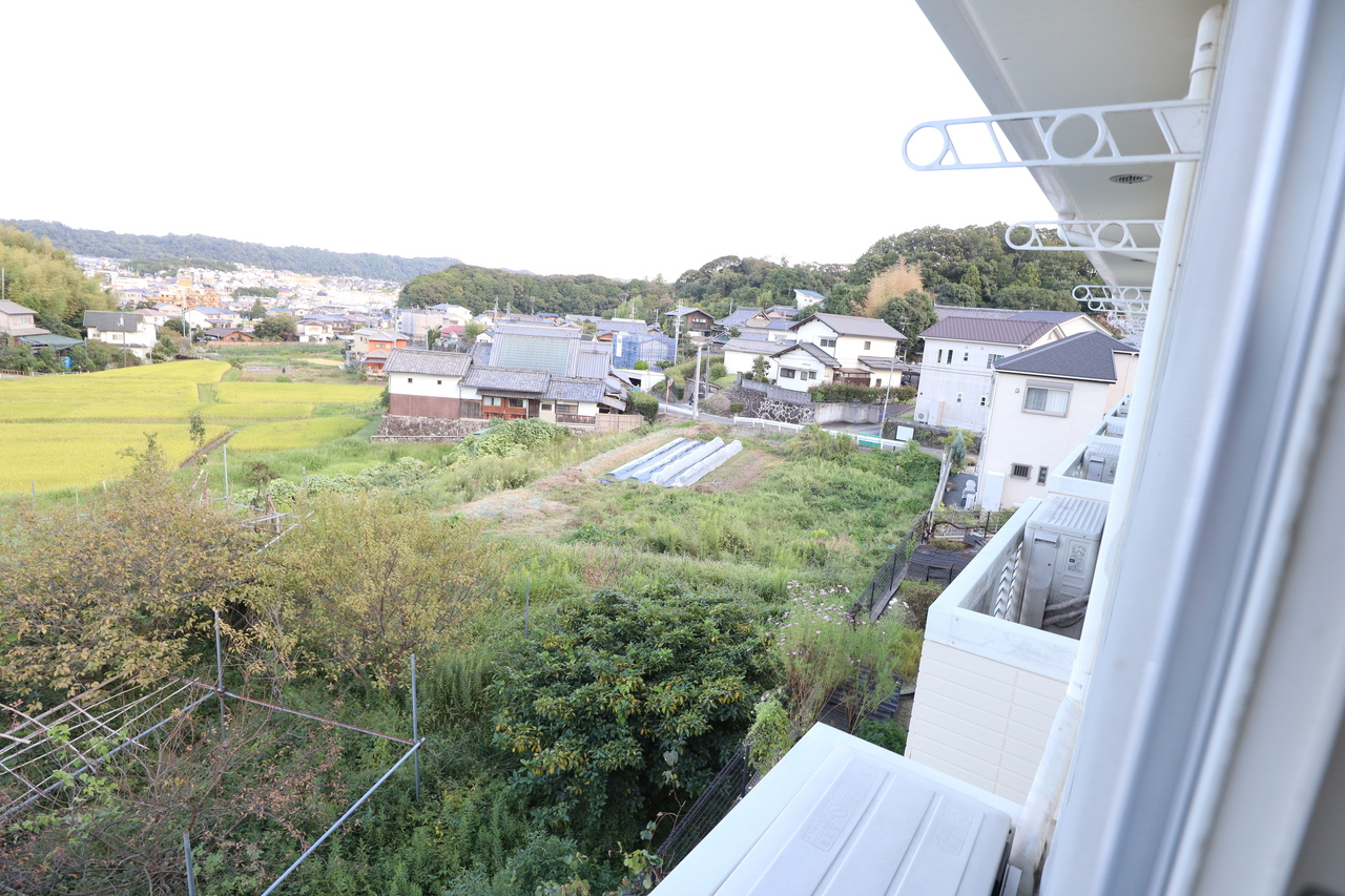 リボーン西菜畑のバルコニー