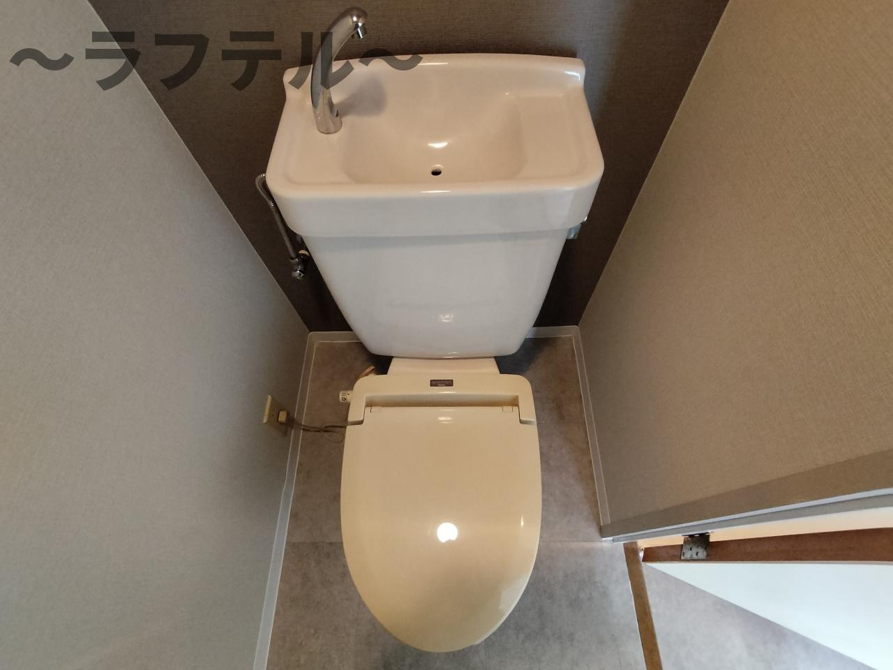 所沢市弥生町の賃貸マンションのトイレ