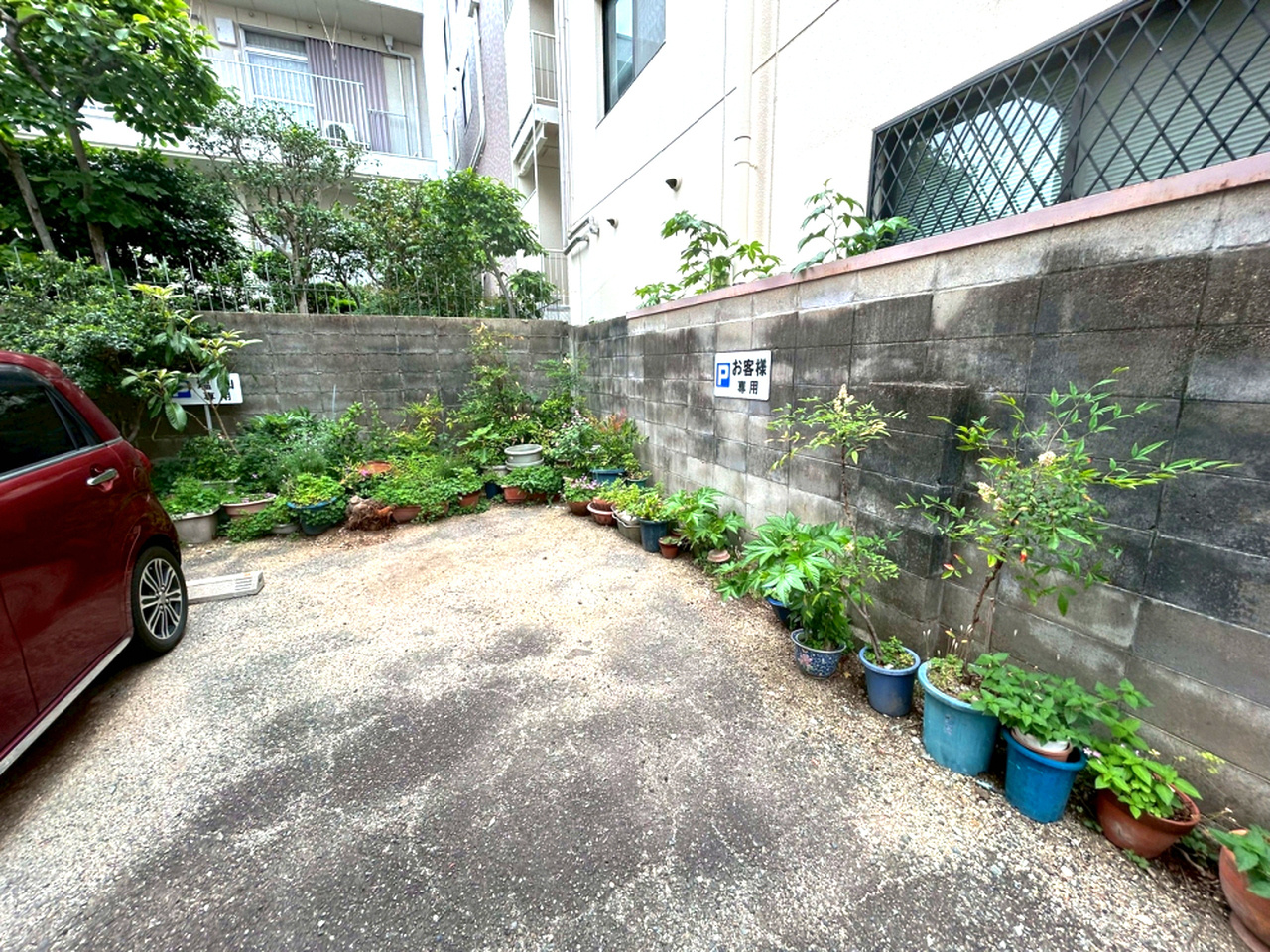 豊中市玉井町一丁目テナントの庭