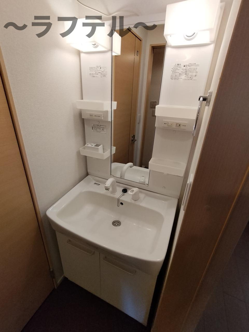 キャンディッドの洗面所