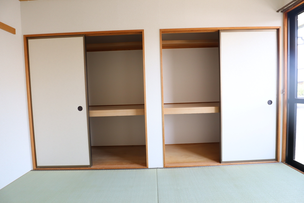 グリーンハイツ4号館の収納