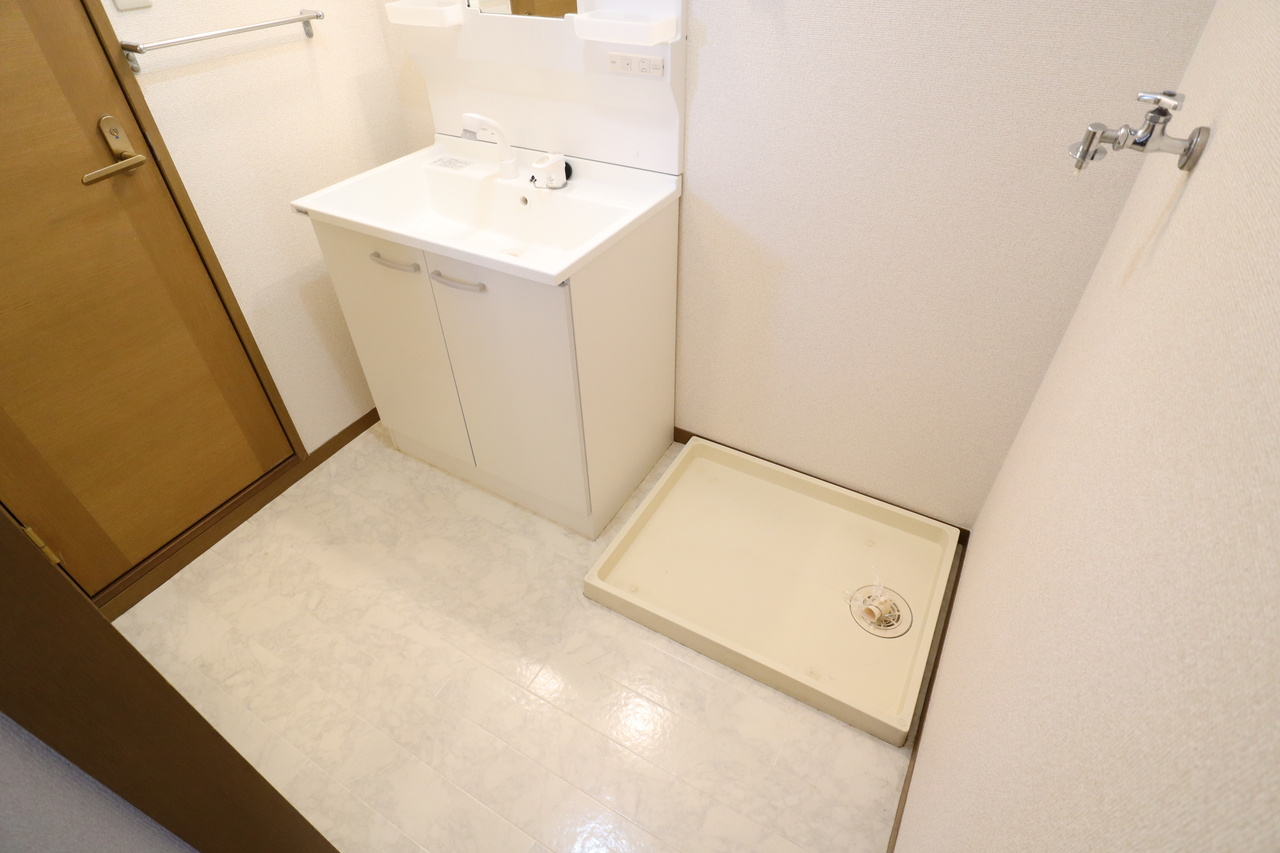 グリーンハイツ4号館の洗面所