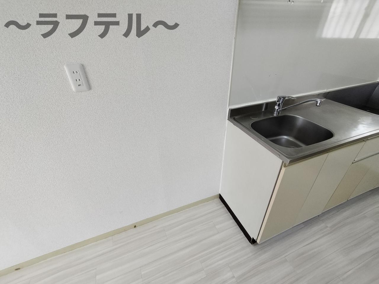 リバーサイドハイツA棟のキッチン