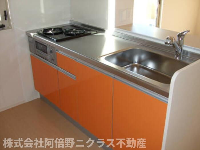 スクエアプレイス天王寺東　Ａ棟のキッチン