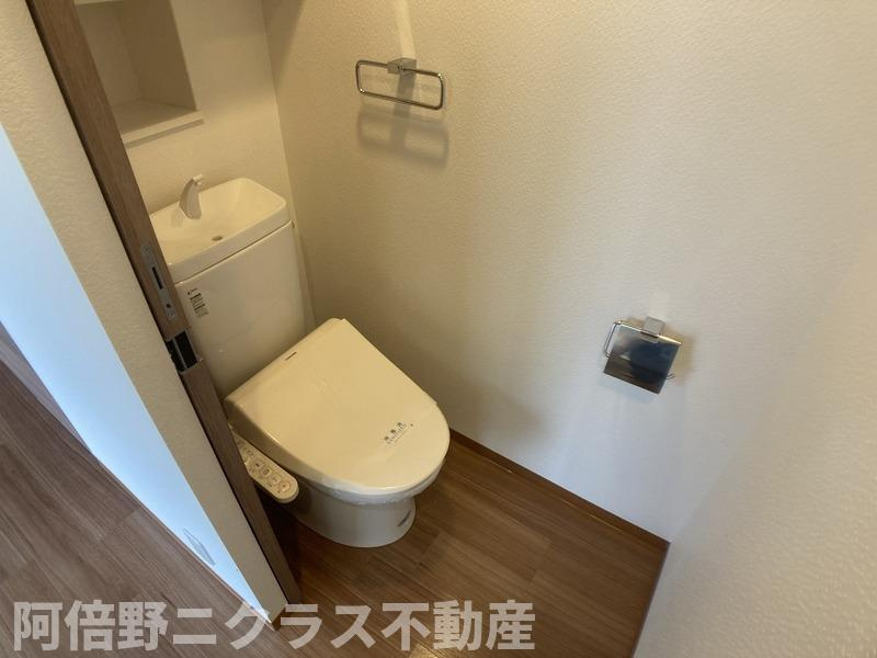 THE PLAZA 東上町 のトイレ