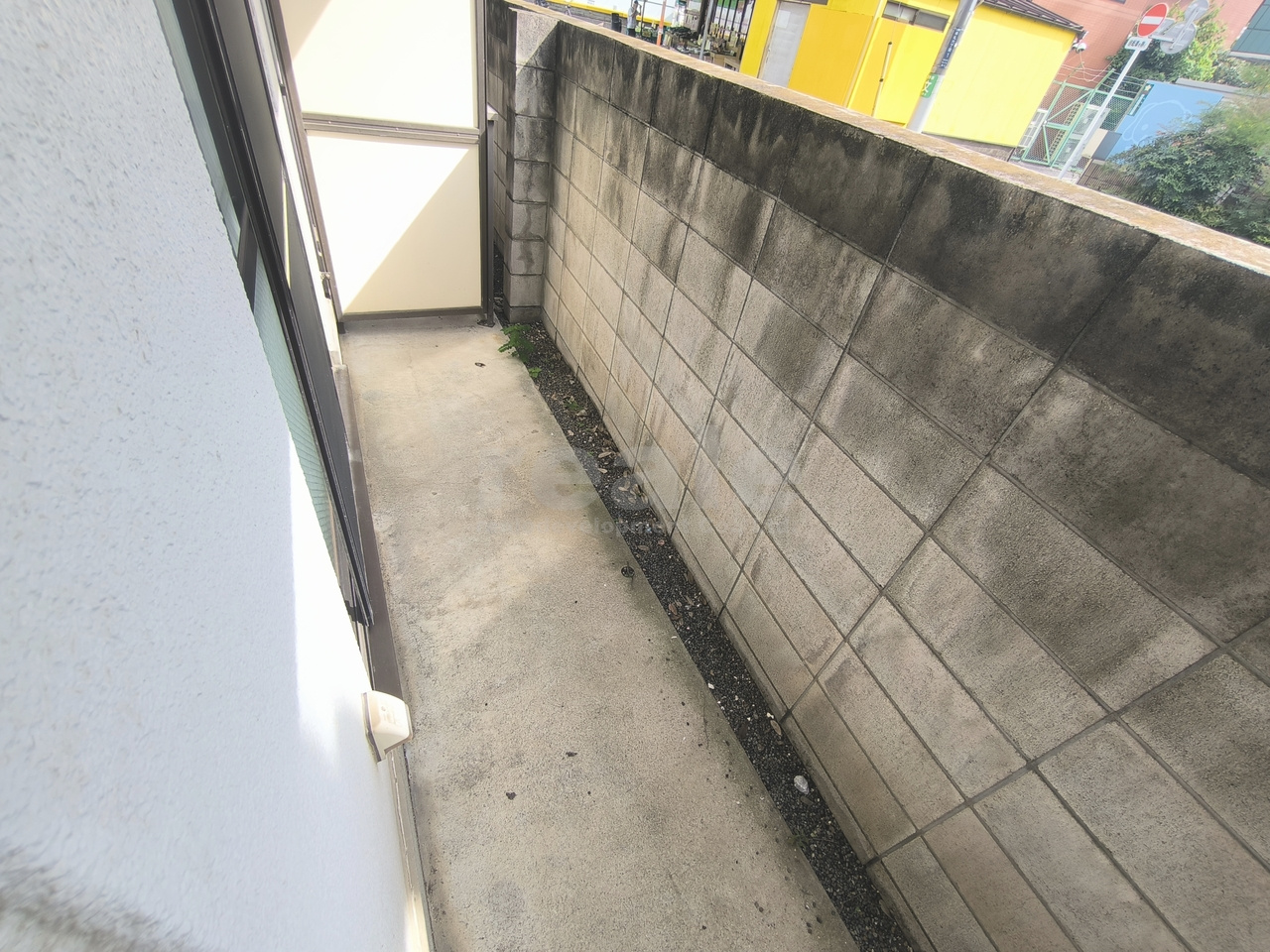 三鷹市牟礼４丁目の賃貸マンションのバルコニー