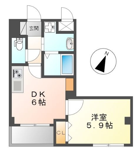 Prime　Court・川口（プライムコート・川口）の間取り