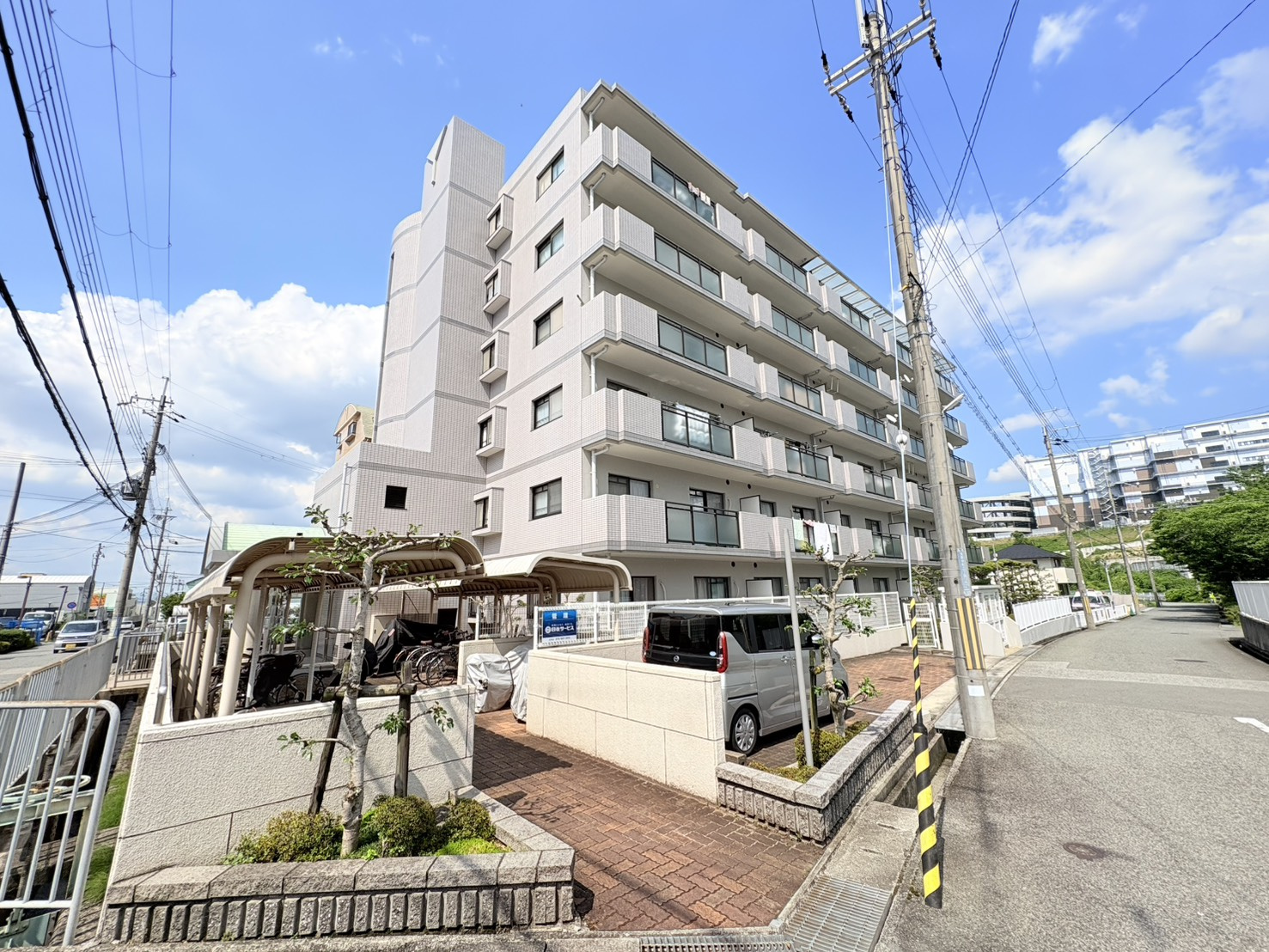 ジュネス北六甲の外観|外観です