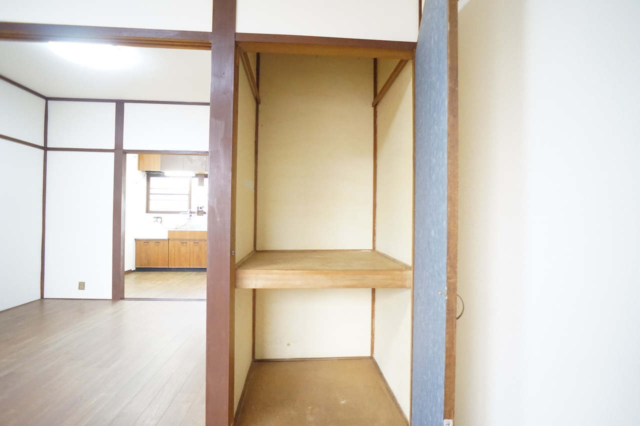 松ヶ丘羽衣園の収納