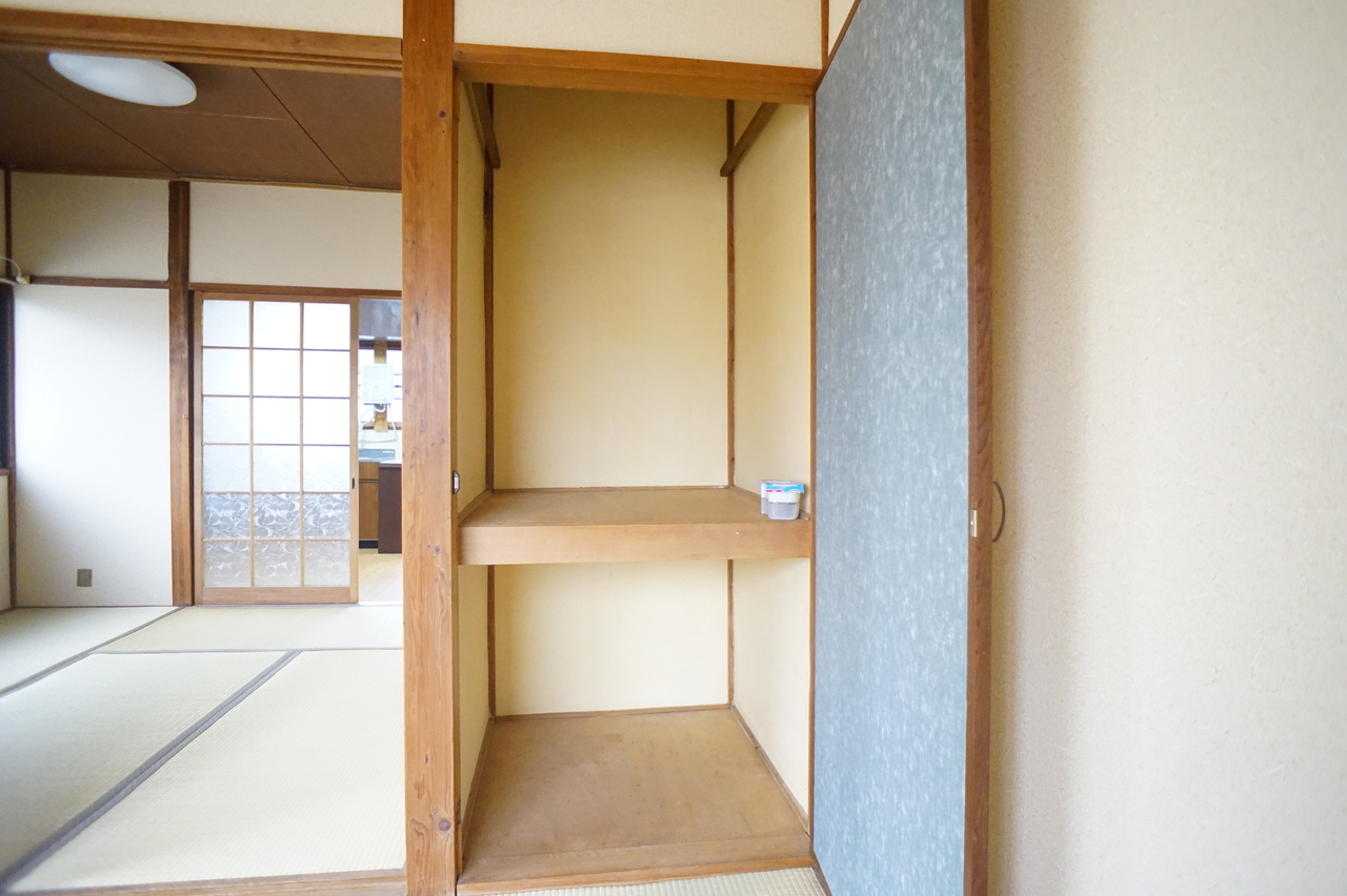 松ヶ丘羽衣園の収納
