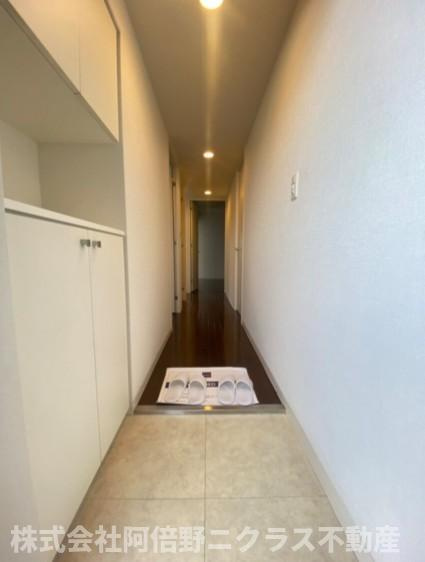 レジディア玉造の玄関|内装は別部屋の参考写真です。