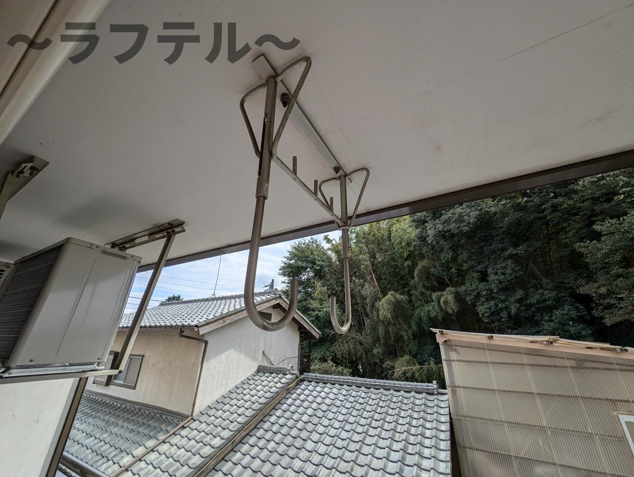 グリーンサイドのバルコニー|別部屋イメージ写真
