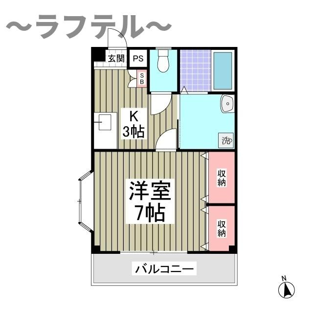 グリーンサイドの間取り