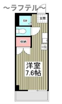 小手指シティハイツの間取り