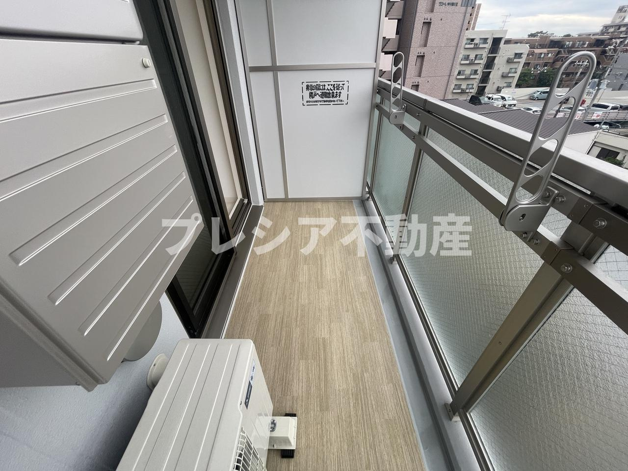 ソルテラス甲子園口クレアストのバルコニー