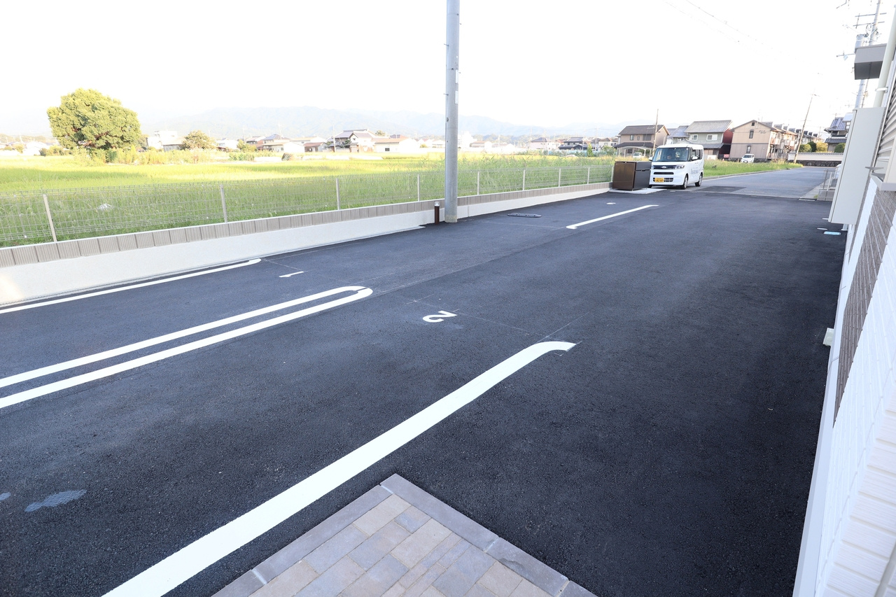 トゥールモンド城殿の駐車場