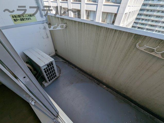 所沢市寿町の賃貸マンションのバルコニー