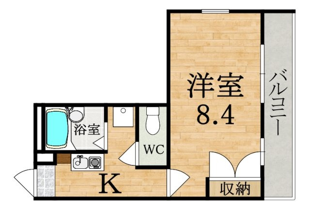 レオパレスイケダの間取り
