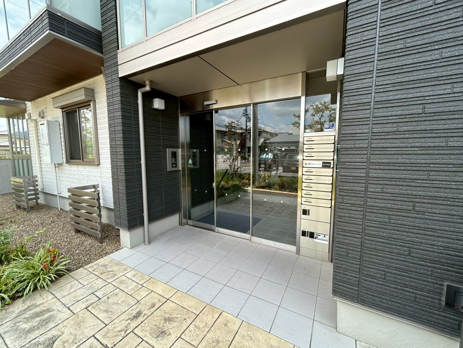 ベレオ小町のエントランス