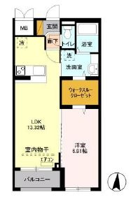 ユートリーパークマンションの間取り|★反転の間取りです。★