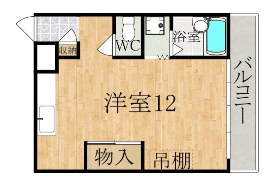 サンハイツ山本の間取り