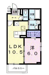 メゾンSGの間取り