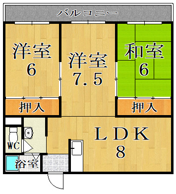 大宮一丁目ビルの間取り