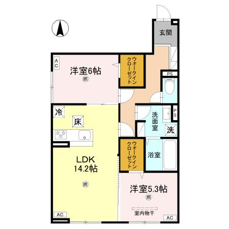 RETORIA阪南町の間取り