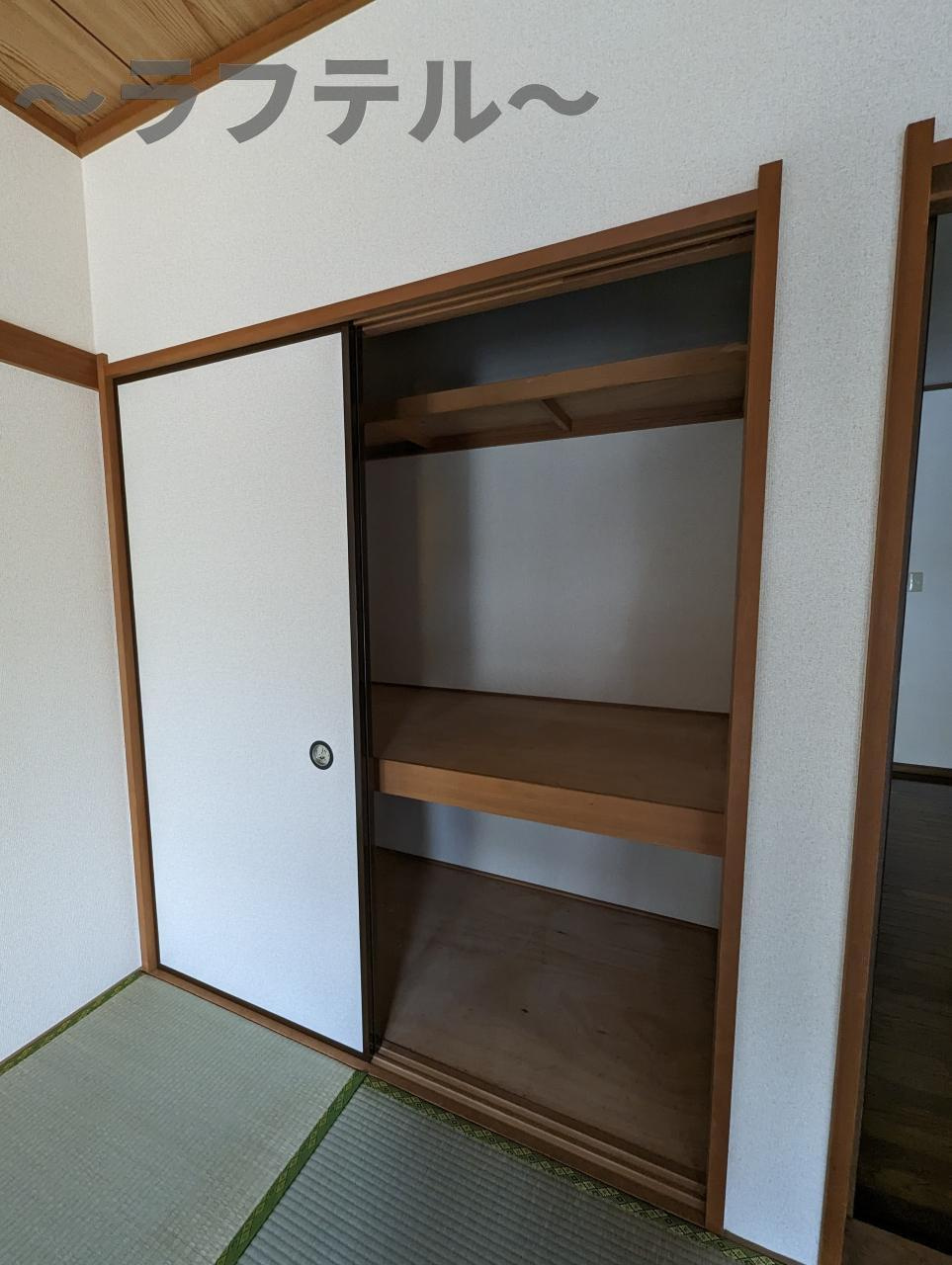 所沢市大字山口のアパートの収納
