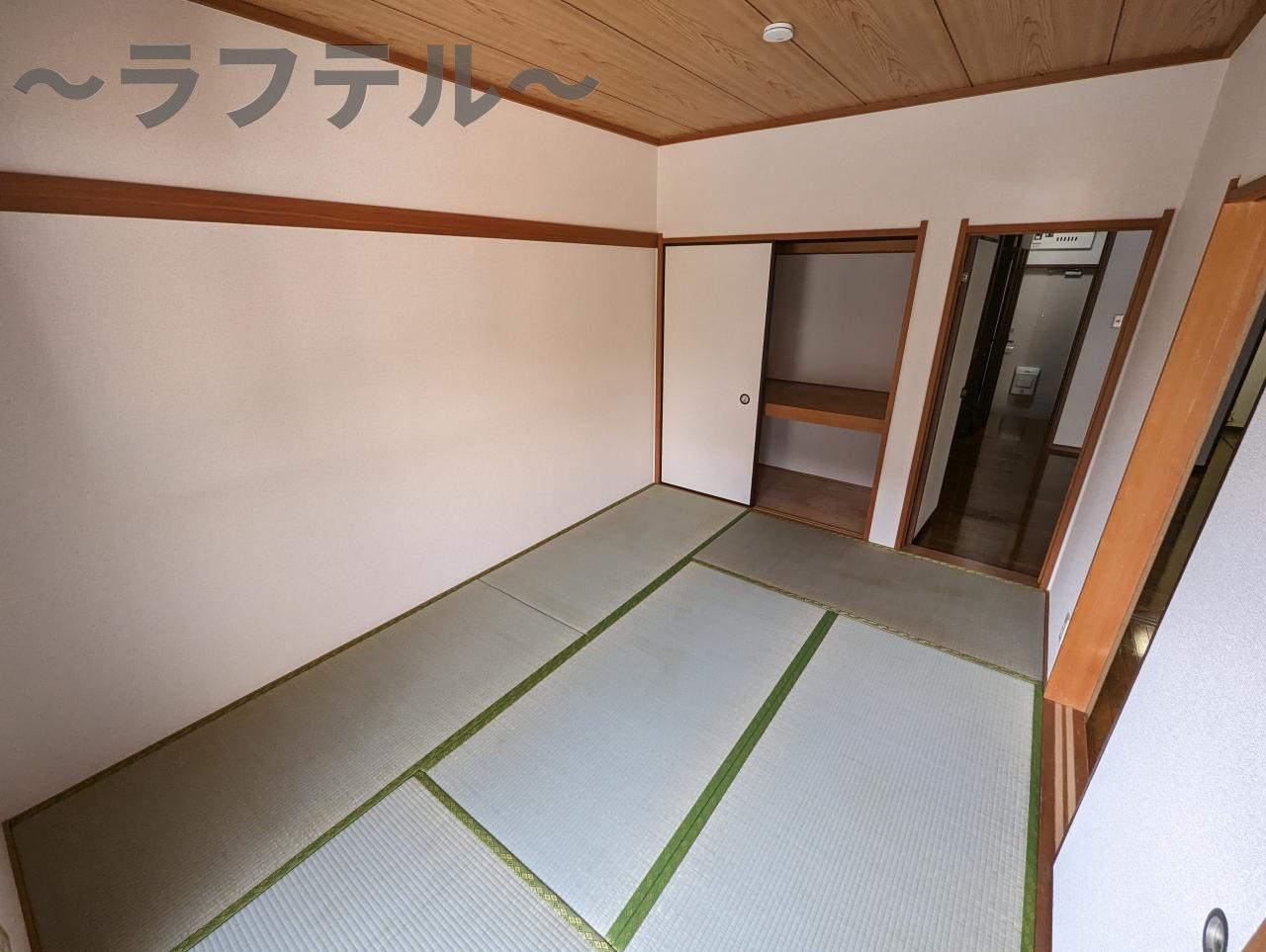 所沢市大字山口のアパートの和室