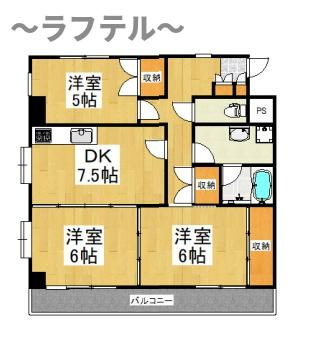 三宝館の間取り
