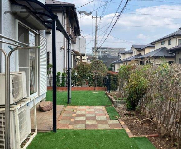 中富南戸建の庭