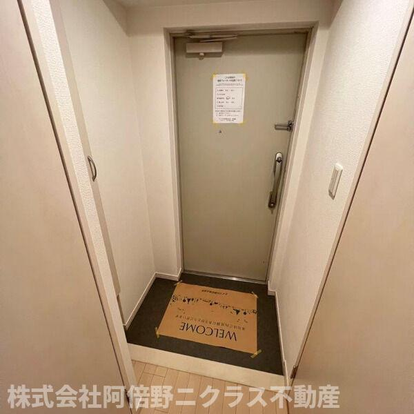 サンセール・ヴィラの玄関|内装は別のお部屋の参考写真です。