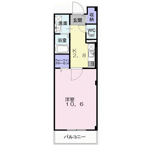 ボヌールの間取り