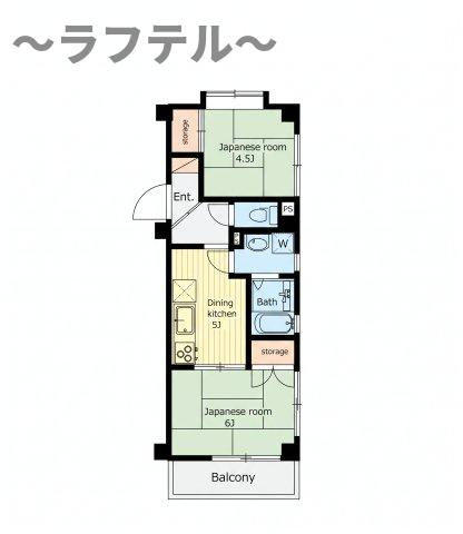 ブライトンコート新所沢の間取り