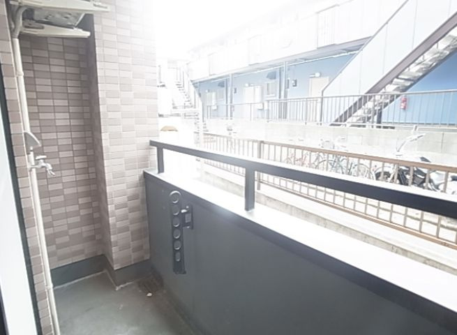 サンパティーク本町のバルコニー