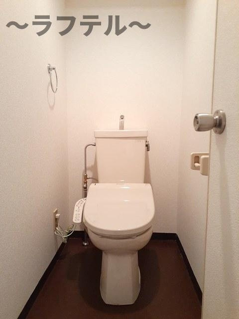 甲の山ハイツのトイレ