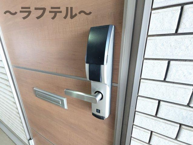 ソレイユ美原のセキュリティ