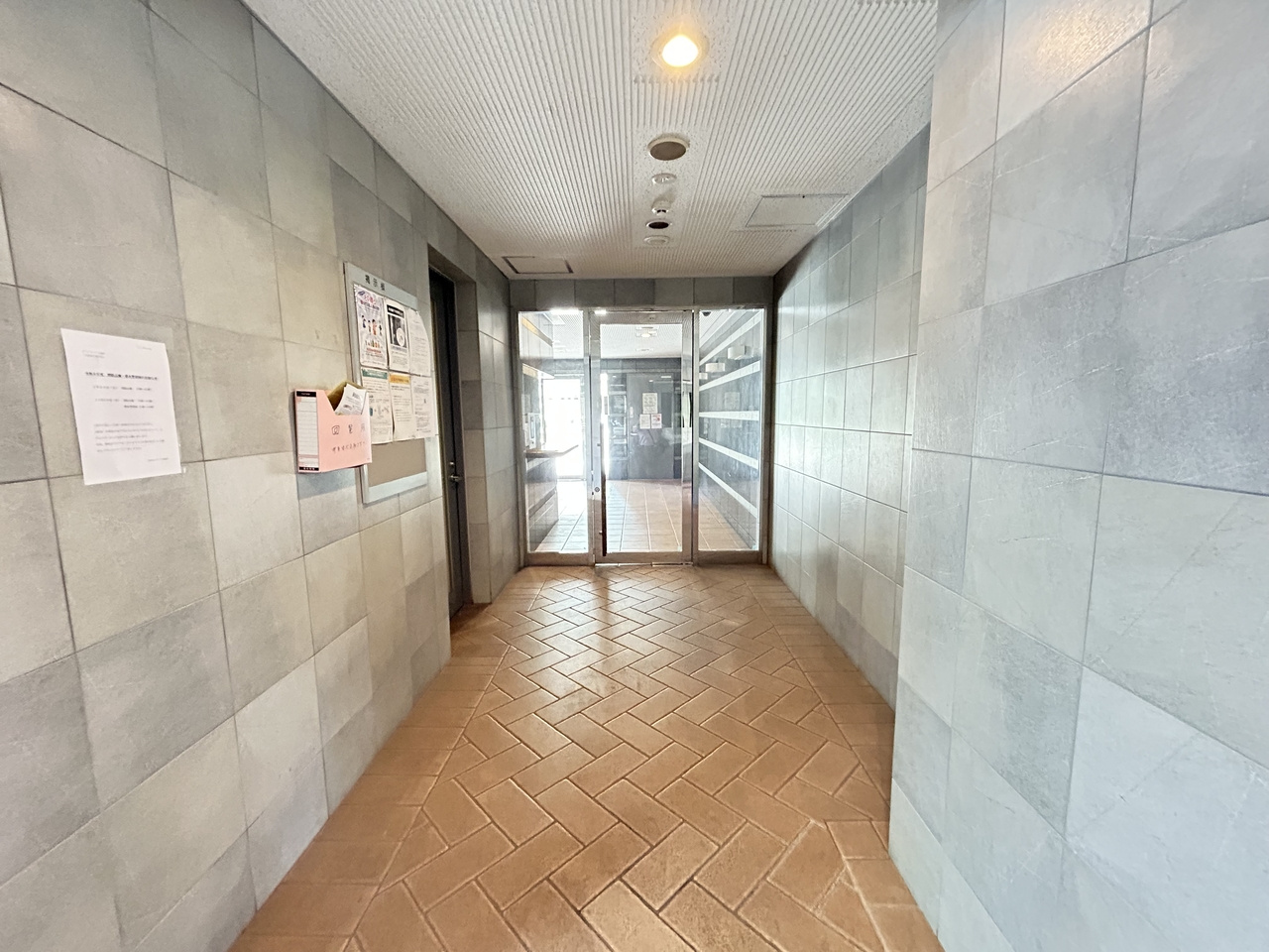 タケノヤハイツ錦町のロビー