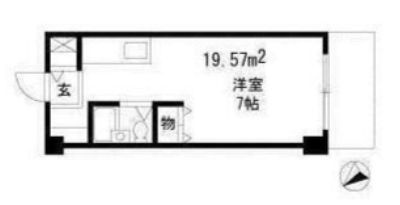 トキ弐番館の間取り