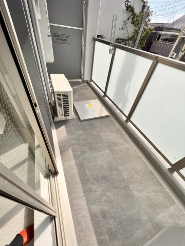 Miele昭和町のバルコニー