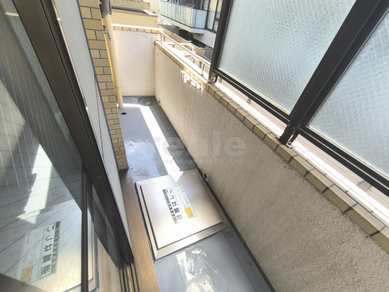 杉並区上荻４丁目の賃貸マンションのバルコニー