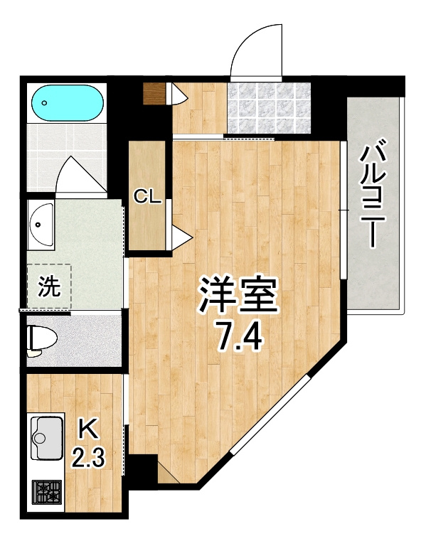 ＬａＬａ白鳥の間取り