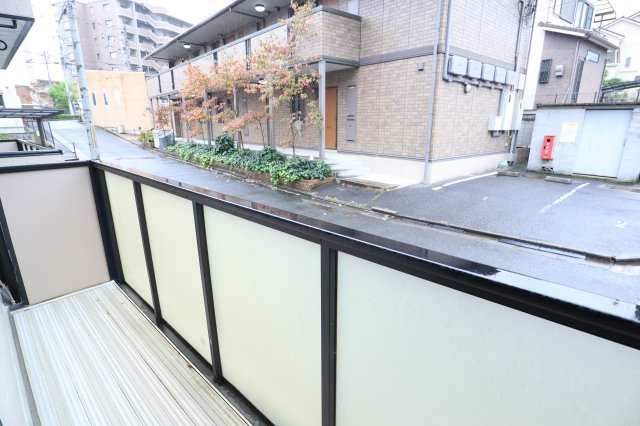 ビヨンドエミネンスＡ棟のバルコニー