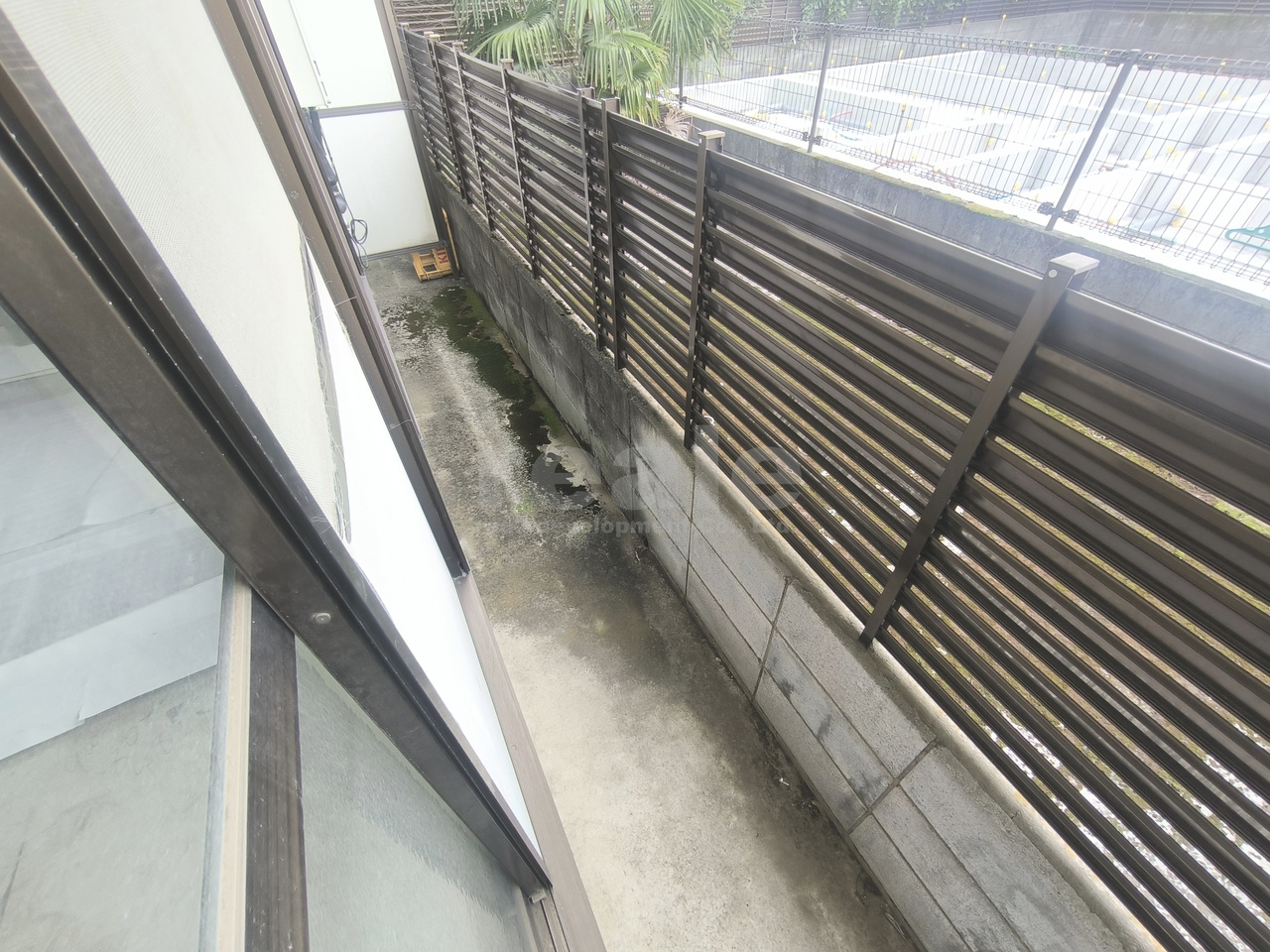 三鷹市下連雀２丁目の賃貸マンションのバルコニー