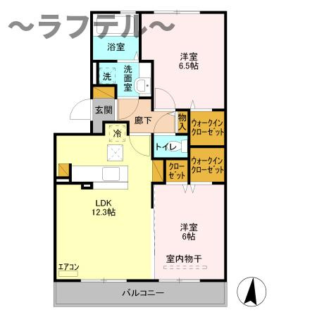 クオーレの間取り