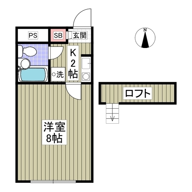 Reno所沢の間取り